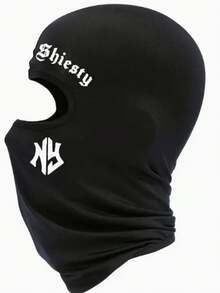 Musion 字母美元符号印花拉法帽男女通用透气速干弹性面料适合日常户外骑行运动防风防尘遮阳全脸遮盖面罩套头帽 - 彩色 - 查看 3