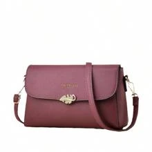 Women Shoulder Bags - 棗紅 - 查看 3