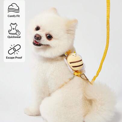 PETSIN 小型品種狗狗teddy Bichon胸部/背部式狗繩背心式狗胸圈繩寵物用品
