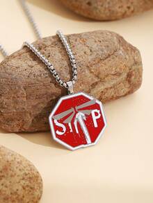 1 件《最后生还者 2》男士手链，萤火虫翅膀虫草真菌/感染警告标志项链，角色扮演珠宝，TLOU 粉丝必备，Ellie & Joel 爱好者的完美礼物 - 1件最後的生還者手繩 - 查看 3