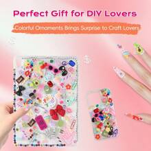 Local Delivery - EIiovcnya 3020 Pcs Junk Case Charms, DIY Junk Phone Case Kit, Rhinestone Beads, Bows, Stars, Love & Letter Charms