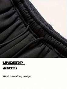 男士两件套运动户外跑步九分裤，纯色简约健身裤，弹性腰带配抽绳，多种颜色可选，四季皆宜，适合作为礼物送给丈夫、男友、年轻人，也适合喜欢春季健身运动的朋友。 - 藏蓝色 - 查看 7