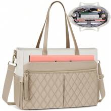 NEWHEY Laptop Bag For Women 15.6Inch Teacher Tote Bag Work Bags For Women Nurse Bag Professional Laptop Tote Computer Messenger Laptop Briefcase Large Handbag For Office College Nursing - Multicolor - View 3