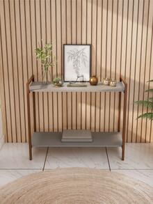 Inaugurates Furniture Sideboard Table Buffet Coffee Corner Living Room Kitchen Wine Cellar Rectangular Bar - Grey - View 3