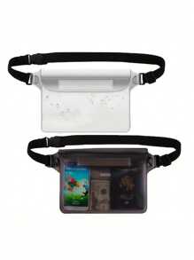 PVC Waterproof Waist Bag Beach Bag, Large Capacity Waterproof Phone Bag, Summer Outdoor Sports Waterproof Bag, Triple Seal Waterproof Waist Bag Crossbody Bag Waterproof Pouch, Outdoor Sports Beach Phone Protective Bag, Universal Touch Screen Swimming Diving Protective Case, Back To School Season, Waterproof Bag, Sports Bag