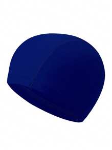 1pc/4pcs Boys Swim Caps Bathing Swimming Hats Unisex Polyester Bathing Pool Cap Summer Swimming Hats For Boys Girls Toddlers Long Short Hair