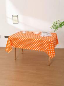 1 件，一次性桌布，客厅红色圆点桌布，户外野餐烧烤装饰，桌布，生日派对装饰夏季礼物婚礼海滩返校学校用品房间装饰 - 彩色 - 查看 18
