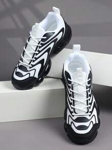 Sneakers Men's Shoes Stylish Men Sports Shoes Lace-Up Shoes Shoes Personalized Street Casual Shoes