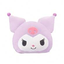 MINISO Sanrio Kuromi Series Elastic Super Soft Upgraded Version Little Devil Shaped Pillow - Soft And Skin - Friendly Material, Cute Cartoon Image(1 PC) - Purple - View 4