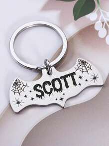 Etiqueta de Identificação Personalizada para Animais de Estimação, Presente do Dia do Professor, Halloween, Ano Novo, Estilo Clássico Simples, Melhor Presente de Feriado