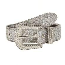 1pc Y2K Style Western Thick Waist Belt For Women, Decorated With Dopamine Stars & Eyes, Suitable For Daily Wear & Party Fall, Autumn, Halloween