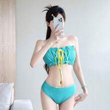 Swim Gear Sets - Conjunto de tres piezas en color caramelo - Ver 4