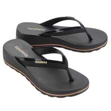 Azaleia Orthopedic Clog Sandal Fasciitis Spur 33 To 39 - Black - View 1