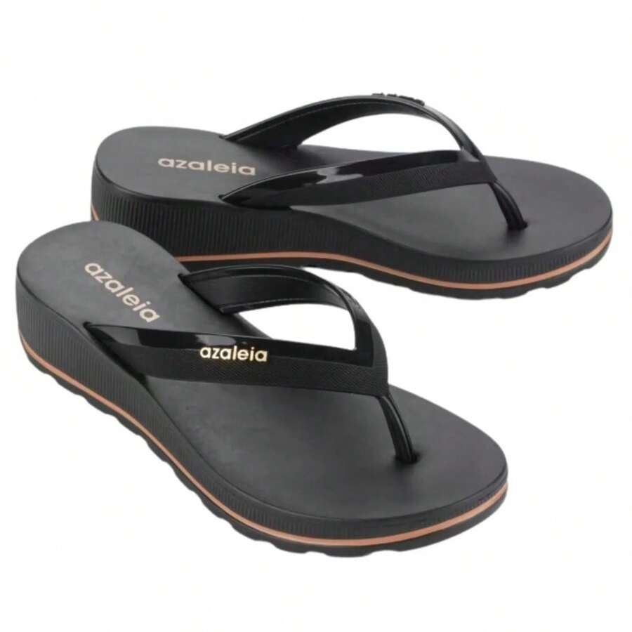 Azaleia Orthopedic Clog Sandal Fasciitis Spur 33 To 39 - Black - View 1