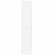 Aparador Alto Larryhot Blanco 80x35x180 cm Madera de Ingeniería, Hermoso y Práctico, Ideal para Almacenaje y Decoración del Hogar - Blanco - Ver 4