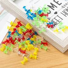 40 piezas/10piezas por caja, chinchetas de pulgar , suministros de arte para estudiantes, pintura, expansión, creatividad, oficina y material escolar. Chinchetas utilizadas para paredes, tablero de corcho, mapas, calendarios, fotos, alfileres de mapa, alfileres con cabeza de plástico grande, con caja de almacenamiento, proyectos de manualidades DIY, organización de la oficina en el hogar, vuelta al colegio, decoración de fiesta de graduación, material escolar - color - Ver 4