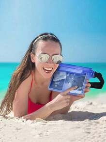 PVC Waterproof Waist Bag Beach Bag, Large Capacity Waterproof Phone Bag, Summer Outdoor Sports Waterproof Bag, Triple Seal Waterproof Waist Bag Crossbody Bag Waterproof Pouch, Outdoor Sports Beach Phone Protective Bag, Universal Touch Screen Swimming Diving Protective Case, Back To School Season, Waterproof Bag, Sports Bag