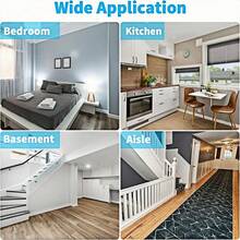 1 Roll 2m Self-Adhesive PVC Baseboard, Flexible Self-Adhesive Bottom Forming Decorative Strip, Self-Adhesive Edge Trim For Home Decoration, Suitable For Home Renovation - Multicolor - View 8