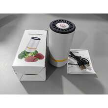 1 Stück tragbare elektrische Vakuumversiegelungsmaschine, effiziente Vakuumkonservierung, Einknopf-Frischversiegelung, Eröffnung einer Ära der langanhaltenden Lebensmittelkonservierung, hochwertiges Küchenhelfer-Geschenk