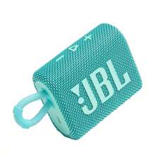 JBL Go 3 便携式迷你蓝牙音箱，无线音箱，原装 JBL 音箱，适合家庭、户外和旅行，大音量和强劲低音，IP67 防水防尘