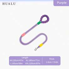 2-Tone Cloud Pattern Dog Leash, Beautiful Colors, High Quality Women's Dog Leash With Soft Grip Handle - Durable, Suitable For Training, Walking And Outdoor Recreation - Perfect For Camping And Backyard Play With Pets Of All Sizes, Long Dog Training Leash, Nylon Reflective Leash, Dual Leash, Fit For Small/Medium/Large Dogs - Multicolor - View 33