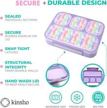 Lunch Box - Rainbow Unicorn 4 Compartments - View 5