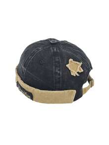 1 件复古星形软顶无檐便帽，男女通用，适合户外运动和休闲穿着，四季皆宜 - A - 查看 6