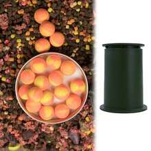 1 pieza Herramienta moldeadora de cebo de carpa, fabricante de cebo portátil, equipo de señuelo de pesca, regalo de pesca para hombres/amantes de la pesca (6.3*8.5cm)