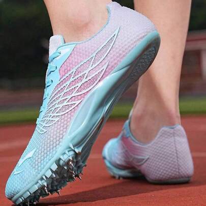 Zapatillas de clavos para atletismo y pista, calzado profesional para exteriores, zapatillas ligeras y transpirables para entrenamiento y carreras de velocidad, para mujeres y hombres