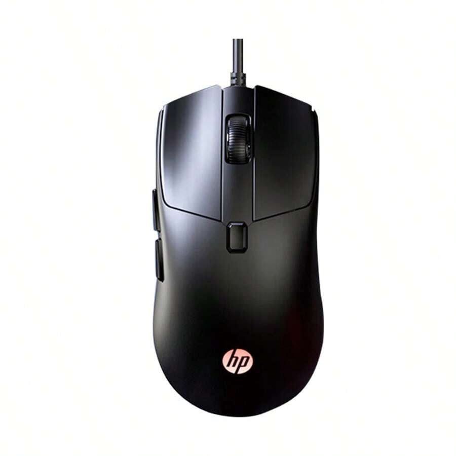 HP 滑鼠G160 網咖級微動開關 高精準光學引擎 6鍵宏編程 人體工學辦公室遊戲全能 耐用電競滑鼠 黑色 - 黑色有聲款 - 查看 1