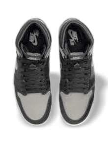 Nike Jordan 1 Retro High OG - 黑/灰/白 - 查看 3