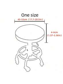 1/4/6pcs Round Bar Stool Covers, Stool Seat Slipcovers Round, Stool Covers Round 4 Packs Bar Stool Covers Stool Slipcover With Elastic Stool Cushion Round Bar Stool Seat Covers For Bar Round Chair, Removable Cushion Covers - Multicolor - View 5