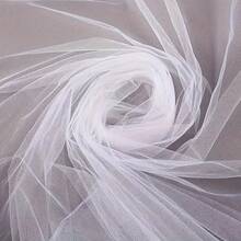 1 pieza Tela blanca transparente elegante - Material suave y transparente, adecuado para decoración de arco de boda, eventos románticos, Halloween y Navidad (50m/30m/16m) - Lavar a mano solamente, tela de unicolor con acabado fino, textura suave, mano de obra exquisita, decoración para fiestas: regalo para despedida de soltera - Blanco - Ver 8