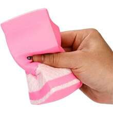 1/2Pcs Simulation Milk Squishies Toys Decompression Toys For Children Resilience And Slow Carton Toy Relaxation Toy Pink Bottle Squeeze Pressure Relief Toys - Multicolor - View 7