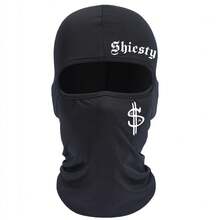 Musion 字母美元符号印花拉法帽男女通用透气速干弹性面料适合日常户外骑行运动防风防尘遮阳全脸遮盖面罩套头帽 - 彩色 - 查看 4