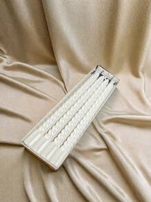 1Pc/1Set Glass Candle Holders, Hexagonal Candle Holders, Natural Crystal Design Candlestick Holders, Suitable For Home Tabletop Decoration, Candle Centerpieces, Wedding Decorations, Romantic Valentine's Day Dinner Candle Bases, Birthday Parties, Festivals,Outdoor Courtyard Decoration, Office Desktop Decoration, Aromatherapy Candle Cups, Candlelight Dinner, Room Atmosphere, Suitable For Weddings