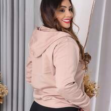 Simple Zipper - Màu be - Xem 2