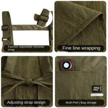 New Professional Barber Apron Breathable Waterproof Cooking Aprons 2 Sizes Large Pocket Working Clothes For Hairdressing