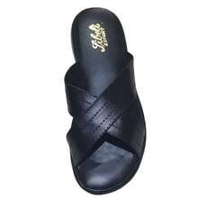 Grandma's Slippers Orthopedic Non-Slip Simple Neutral Home - Black X - View 6
