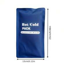 Gel Ice Cold Pack, Soft Reusable Cold/Hot Compression, Joint And Muscle Relaxation, Flexible Injury Relief - Shoulder, Back, Knee, Neck, Ankle - Multicolor - View 5