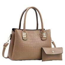 Women Top Handle Bags - 粉紅色 - 查看 3