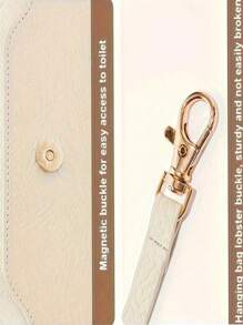 1 Peça Bolsa de Armazenamento Multifuncional para Óculos, Estojo para Óculos Portátil Resistente à Pressão na Moda, Capa Protetora Portátil para Óculos Femininos, Essenciais de Viagem, Suprimentos Escolares, Camping de Férias, Acessórios de Férias, Mini Acessórios de Viagem de Verão e Volta às Aulas, Bolsa de Armazenamento para Óculos e Batom, Bolsa para Óculos de Sol, Estojo Portátil para Óculos, Capa Protetora para Óculos de Sol de Viagem, Decoração Doméstica de Outono