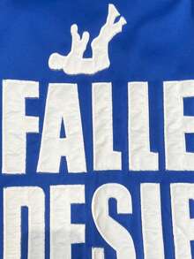 Aesthetic Hoodies, Sweatshirt Jacket Fall Goth Grunge Hooded Tops Cool Clothes, Stylish Sweatshirt, Letter Hoodie For Men Women, Graphic Hoodies For Men, Cute Hoodies, Y2k Hoodie, Blue Streetwear Hoodies - 藍色 - 查看 3