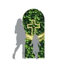 Sublimated Popsicle Roman Panel In Easy-To-Wear Fabric With Elastic - Salib Neon - View 2
