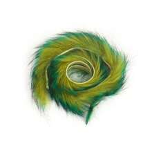 1 Pc 35cm Length Lure Fly Tying Material, Rabbit Hair Camouflage Fly Tying Hook Making Material, Saltwater Lure Fishing Tackle