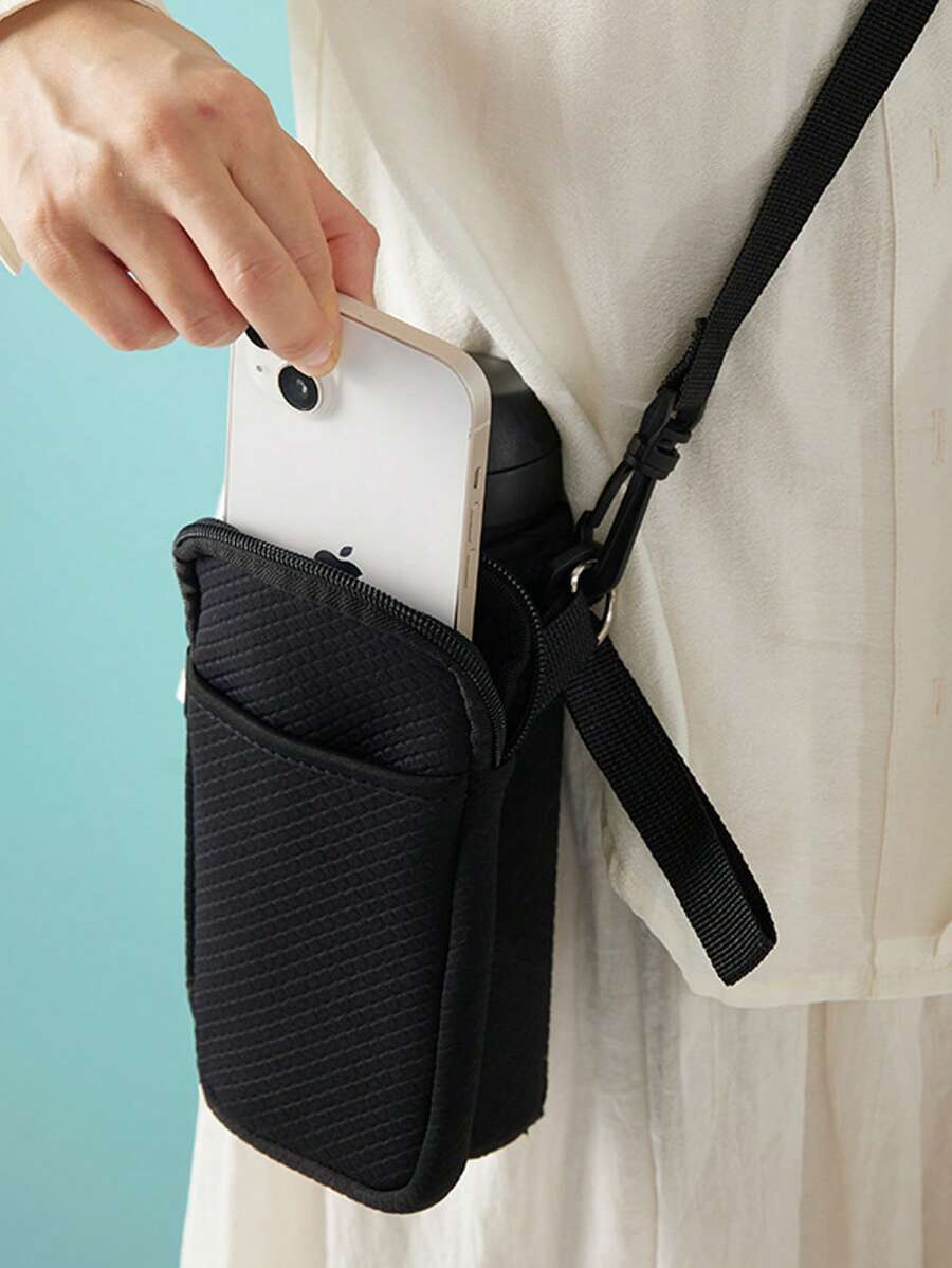 Portable Glasses Protective Case, Can Store Mobile Phones, Headphones, Glasses, Bank Cards And Other Items, Suitable As A Gift For Elders And Friends On Mother's Day, Father's Day, Thanksgiving, Christmas, Etc - Multicolor - View 1