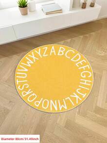 1 块区域地毯现代几何圆形区域地毯 - 超柔软，舒适适用于卧室、客厅、书房、办公室、入口通道、房间装饰作为地垫，现代涤纶防滑吸水地垫，可水洗防滑，客厅地毯 - 室内四季家居装饰，北欧现代圆形卧室地毯，卧室地毯，米色地毯，床边地毯，家居装饰 | 卧室装饰 - 彩色 - 查看 14