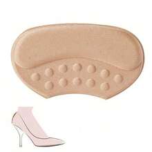 自粘式鞋跟垫 - 防滑舒适，适用于高跟鞋、运动鞋和特大码鞋，防滑鞋配件 | 弹性鞋跟垫 | 鞋垫，鞋跟垫隔热，闺蜜节，小狗，嘉年华