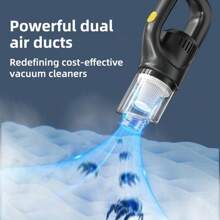 RAF Powerful Wireless Handheld Vacuum Cleaner Set - Lightweight And Portable Design, Strong Suction With High Efficiency, Suitable For Home And Car Use, Christmas New Year'S Day Gift