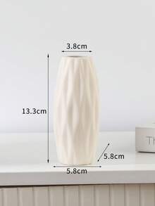 6 piezas Jarrones cerámicos miniatura de estilo nórdico minimalista para flores secas, decoración de escritorio, oficina, sala de estar, accesorios hechos a mano para el hogar, decoración del hogar, jarrones de flores, jarrones de vidrio